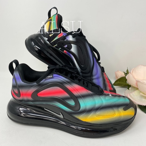 Nike Shoes | Nike Air Max 72 Gs Black 